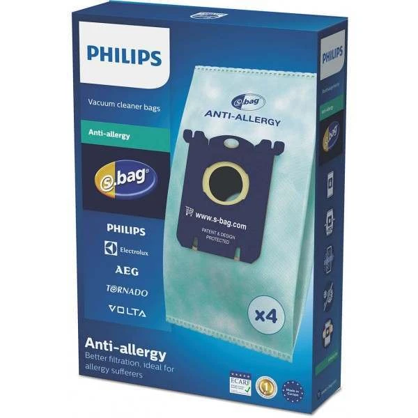 Philips FC8022/04 S-Class Anti Allergen Pack Of 4 Vacuum Bags 4 Philips FC8022/04 S-Class Anti Allergen Pack Of 4 Vacuum Bags - Image 2