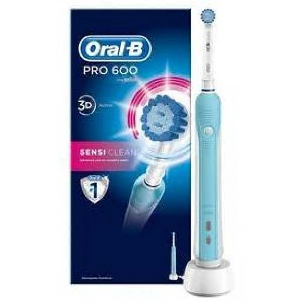 Oral B Oral-B Pro 600 Pro 1 600 Sensi Clean Electric Toothbrush 3 Oral B Oral-B Pro 600 Pro 1 600 Sensi Clean Electric Toothbrush