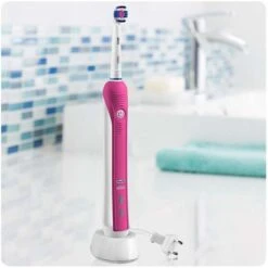 Oral B Oral-B 80299438 Pro 650 3D White Pink Electric Toothbrush -Quality Personal Care Products Store 17148