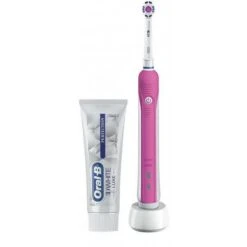 Oral B Oral-B 80299438 Pro 650 3D White Pink Electric Toothbrush -Quality Personal Care Products Store 17151