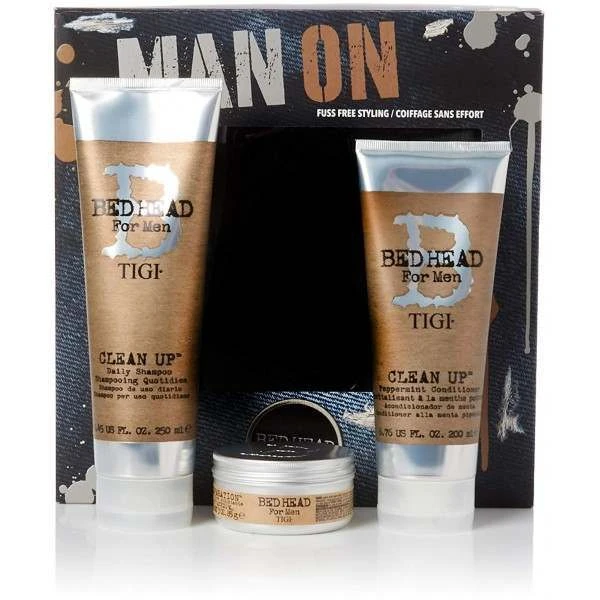 TIGI GSTOTIG015 Bed Head For Men Man On 3 Piece Gift Set 3 TIGI GSTOTIG015 Bed Head For Men Man On 3 Piece Gift Set