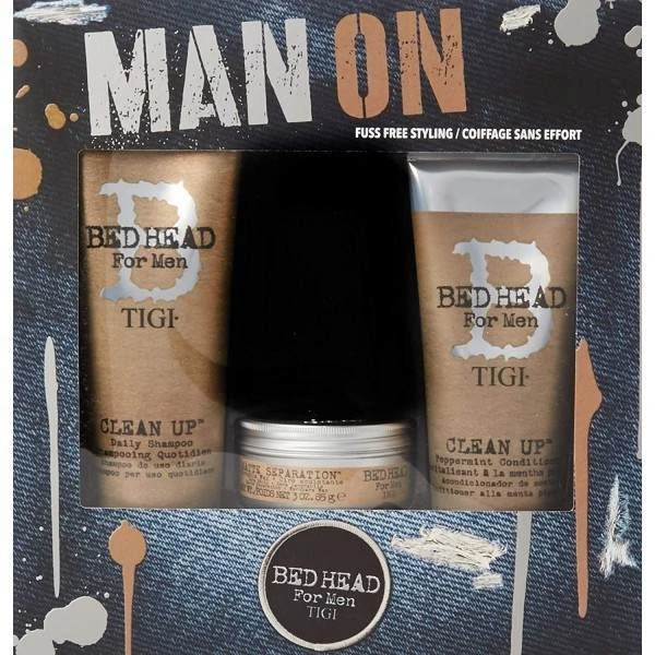 TIGI GSTOTIG015 Bed Head For Men Man On 3 Piece Gift Set 4 TIGI GSTOTIG015 Bed Head For Men Man On 3 Piece Gift Set - Image 2