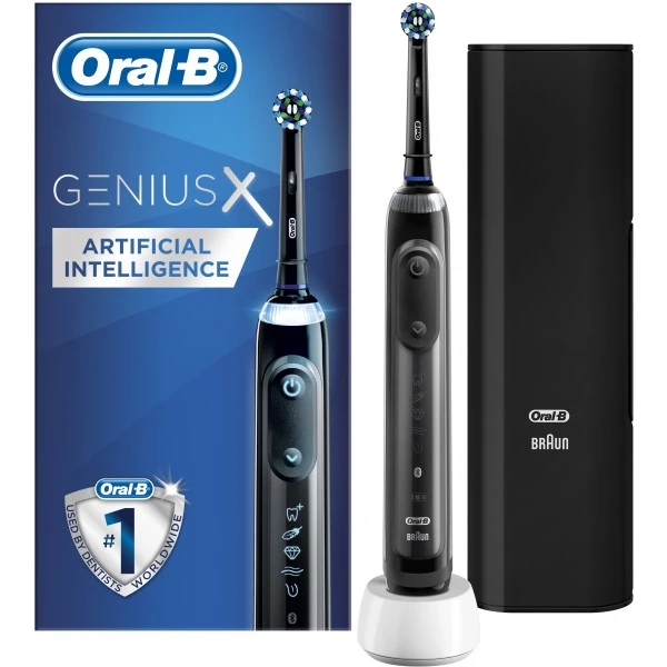 Oral B Oral-B D706.513 Genius X Black Electric Toothbrush 3 Oral B Oral-B D706.513 Genius X Black Electric Toothbrush