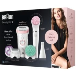 Braun SES 9-985 Silk-Epil Beauty Set Epilator -Quality Personal Care Products Store 20672