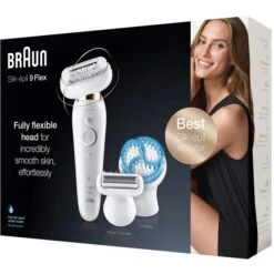 Braun SES 9-010 Silk Epil 9 Flex Epilator -Quality Personal Care Products Store 20684
