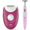 Braun SE3420 Silk Epil 3 Bikini Trimmer + Epilator -Quality Personal Care Products Store 21026