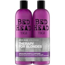 TIGI TOTIG151A Bed Head Dumb Blonde Duo Shampoo & Conditioner Set