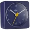Braun BC02BL Classic Travel Analogue Blue Alarm Clock