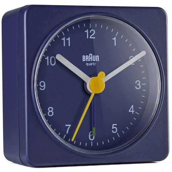Braun BC02BL Classic Travel Analogue Blue Alarm Clock 3 Braun BC02BL Classic Travel Analogue Blue Alarm Clock