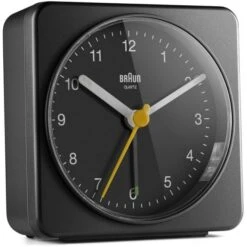 Braun BC03B Classic Analogue Black Alarm Clock