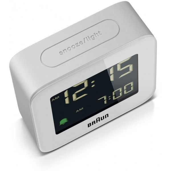 Braun BC08W Digital White Travel Alarm Clock 6 Braun BC08W Digital White Travel Alarm Clock - Image 4