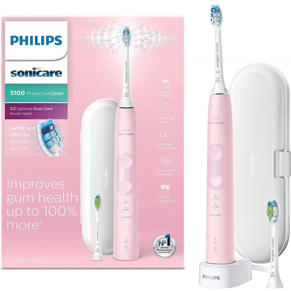 Philips HX6856/10 Sonicare ProtectiveClean 5100 Electric Toothbrush 3 Philips HX6856/10 Sonicare ProtectiveClean 5100 Electric Toothbrush