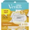 Gillette® Gillette 80705820 Venus & Olay ComfortGlide Coconut 6 Pack Razor Blades 2 Gillette® Gillette 80705820 Venus & Olay ComfortGlide Coconut 6 Pack Razor Blades -Quality Personal Care Products Store 22053