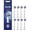 Oral B Oral-B EB18-8 3D White 8 Pack Toothbrush Heads -Quality Personal Care Products Store 22099