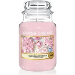 Yankee Candle HOYAN322 623g Large Jar Snowflake Cookie Candle