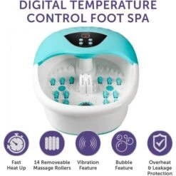 Carmen C81156 Digital Temperature Control Foot Spa -Quality Personal Care Products Store 23472