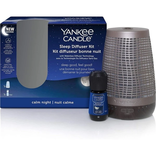 Yankee Candle HOYAN449 Sleep Diffuser Bronze Gift Set 3 Yankee Candle HOYAN449 Sleep Diffuser Bronze Gift Set