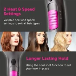 Carmen C81100 Neon 1800 Watts Graphite And Pink Hair Dryer -Quality Personal Care Products Store 23686