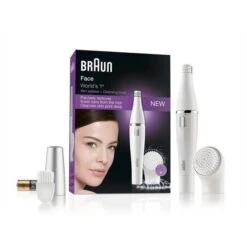 Braun 810 Face Cleansing Brush + Mini Epilator