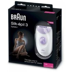 Braun 3-170 Silk-épil 3 Legs Epilator -Quality Personal Care Products Store 5829
