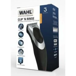 Wahl 9639-017 Clip'N Rinse Rinseable Cord/Cordless Mains/Rechargeable Hair Clipper -Quality Personal Care Products Store 7040